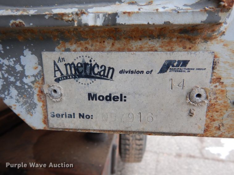 image for item GW9707 1993 Mack RD690S dump truck