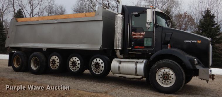 image for item GW9709 2004 Kenworth T800 dump truck