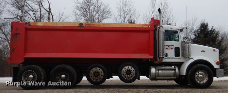 image for item GW9711 2006 Peterbilt 357 dump truck