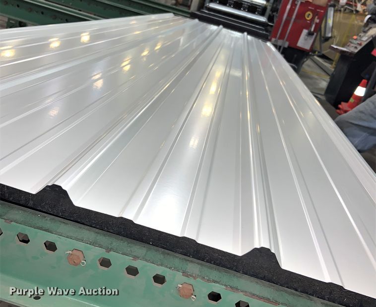 image for item H1337 (60) sheets of metal roofing/siding