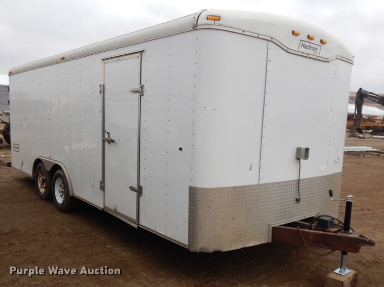 image for item DF5959 2004 Haulmark GR85X20WT2 enclosed cargo trailer