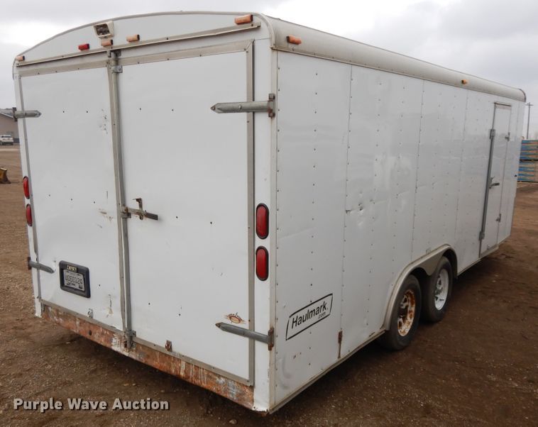 image for item DF5959 2004 Haulmark GR85X20WT2 enclosed cargo trailer
