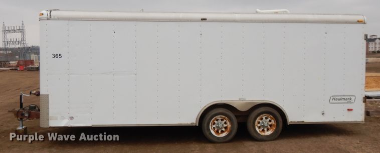 image for item DF5959 2004 Haulmark GR85X20WT2 enclosed cargo trailer