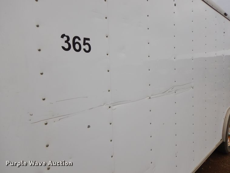 image for item DF5959 2004 Haulmark GR85X20WT2 enclosed cargo trailer