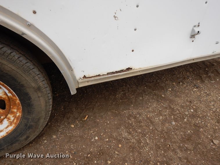 image for item DF5959 2004 Haulmark GR85X20WT2 enclosed cargo trailer