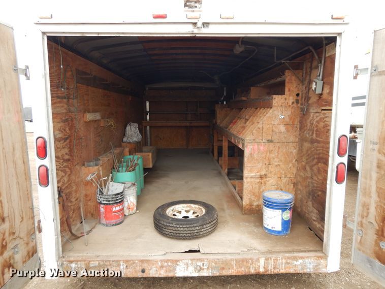 image for item DF5959 2004 Haulmark GR85X20WT2 enclosed cargo trailer