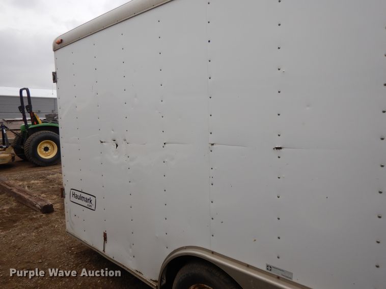 image for item DF5959 2004 Haulmark GR85X20WT2 enclosed cargo trailer