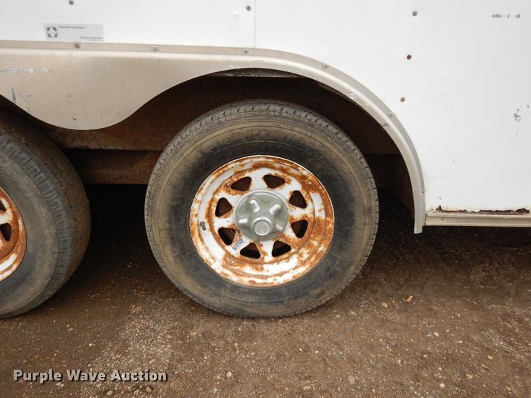 image for item DF5959 2004 Haulmark GR85X20WT2 enclosed cargo trailer