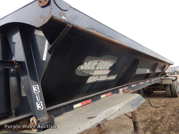 image for item DF5969 2010 Side Dump DS42CAR side dump trailer