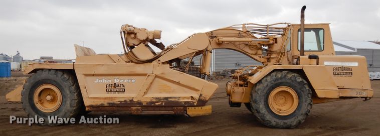 image for item DF5970 1980 John Deere 762 elevating scraper
