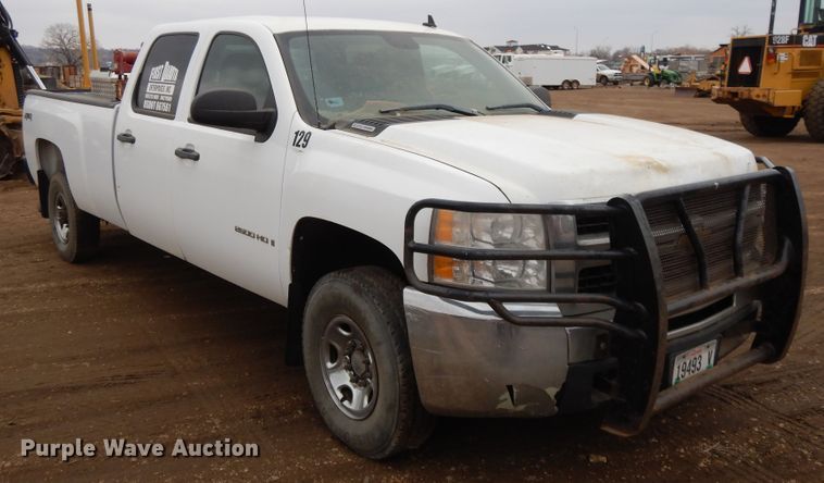 image for item DF5971 2008 Chevrolet Silverado 2500HD  Crew Cab pickup truck