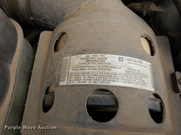 image for item DF5971 2008 Chevrolet Silverado 2500HD  Crew Cab pickup truck