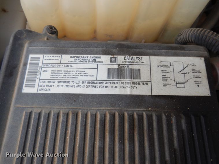 image for item DF5972 2001 Chevrolet Silverado 2500  Ext. Cab pickup truck