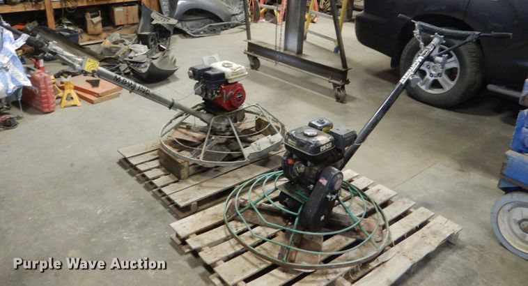 image for item DF5981 (2) power trowels