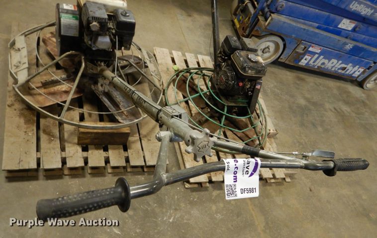 image for item DF5981 (2) power trowels
