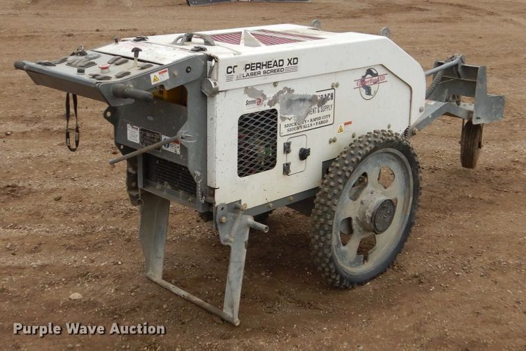 Somero Copperhead XD laser screed in Fort Pierre, SD Item DF5985 sold