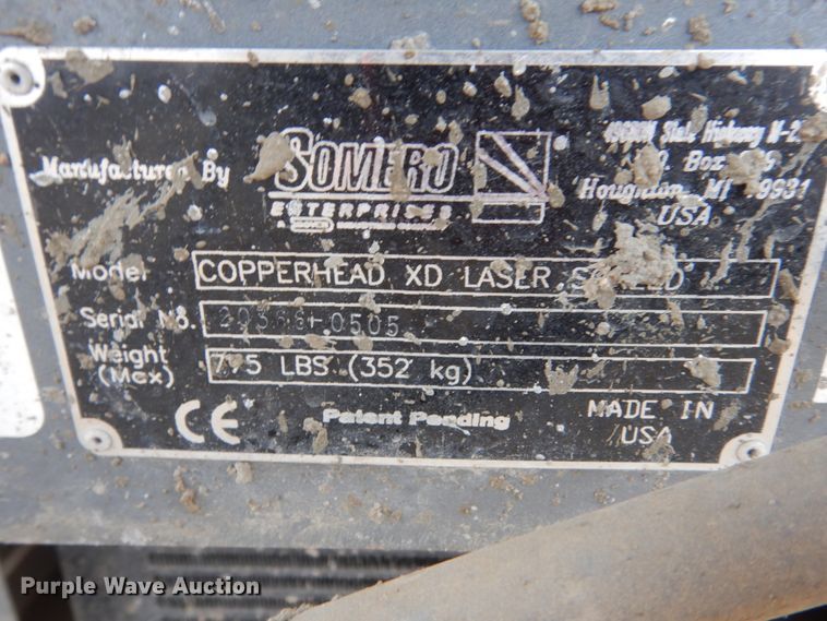 image for item DF5985 Somero Copperhead XD laser screed
