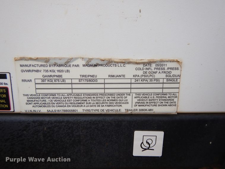 image for item DF5988 2011 Magnum MLT3060K light plant