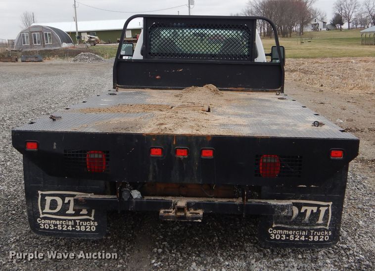 image for item DF3023 2008 Ford F450 Super Duty flatbed truck