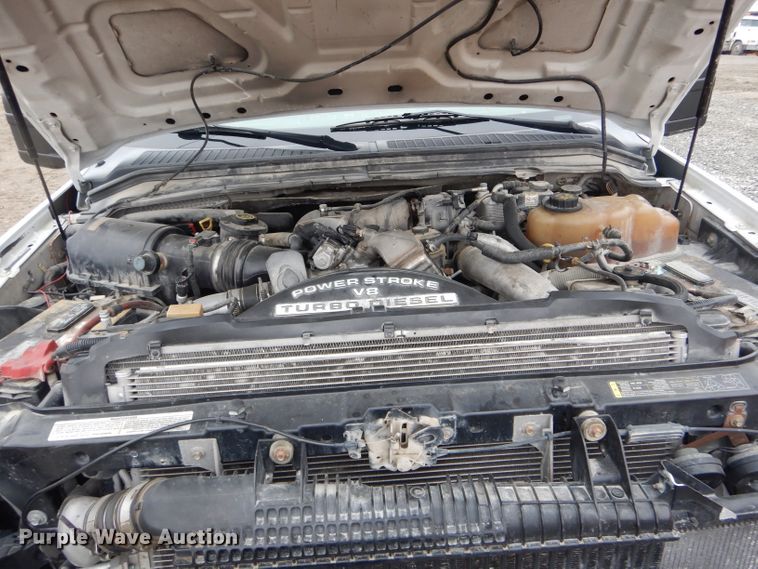 image for item DF3023 2008 Ford F450 Super Duty flatbed truck