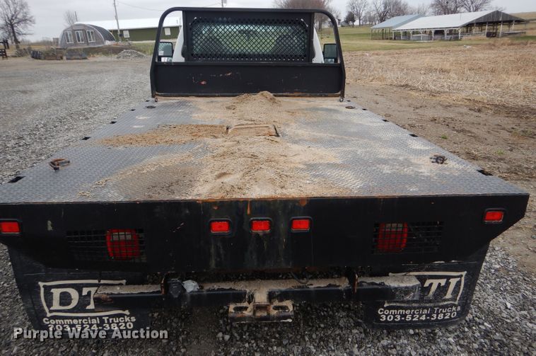 image for item DF3023 2008 Ford F450 Super Duty flatbed truck