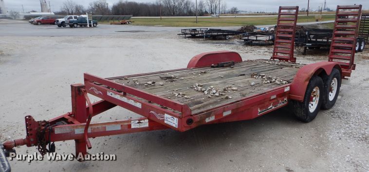 image for item DF3026 2003 Trailerman utility trailer