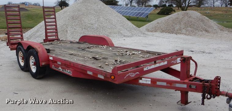 image for item DF3026 2003 Trailerman utility trailer