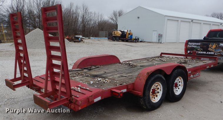 image for item DF3026 2003 Trailerman utility trailer