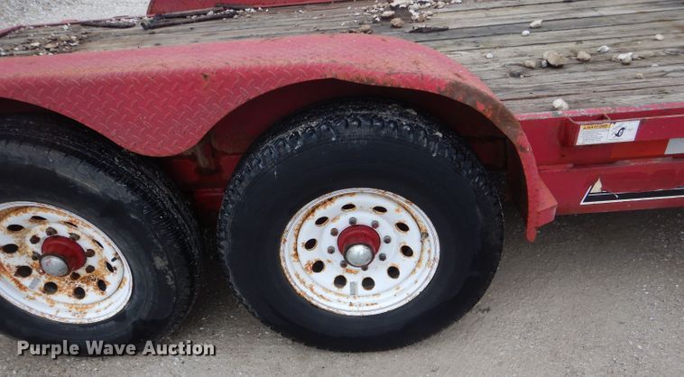 image for item DF3026 2003 Trailerman utility trailer