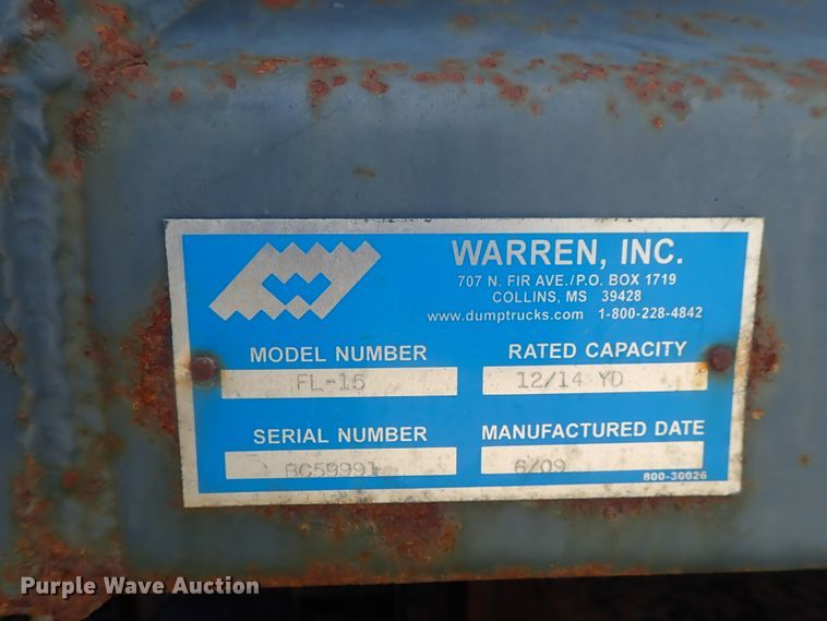 image for item DG3037 2010 Kenworth T400 dump truck