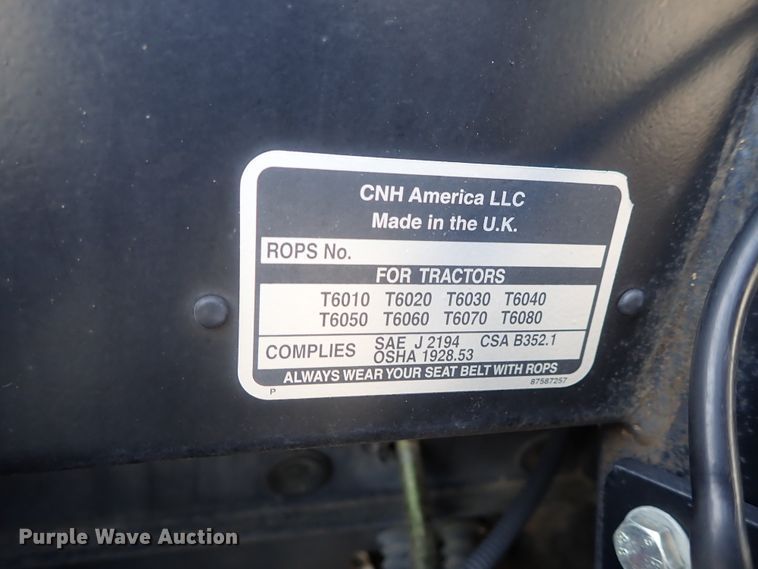 image for item DG3040 New Holland T6030 MFWD tractor