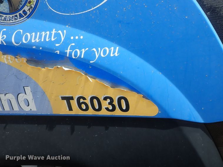 image for item DG3040 New Holland T6030 MFWD tractor