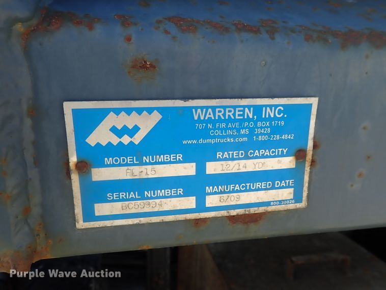 image for item DG3043 2010 Kenworth T400 dump truck