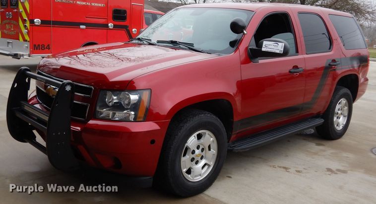 image for item DG6347 2013 Chevrolet Tahoe Police  SUV