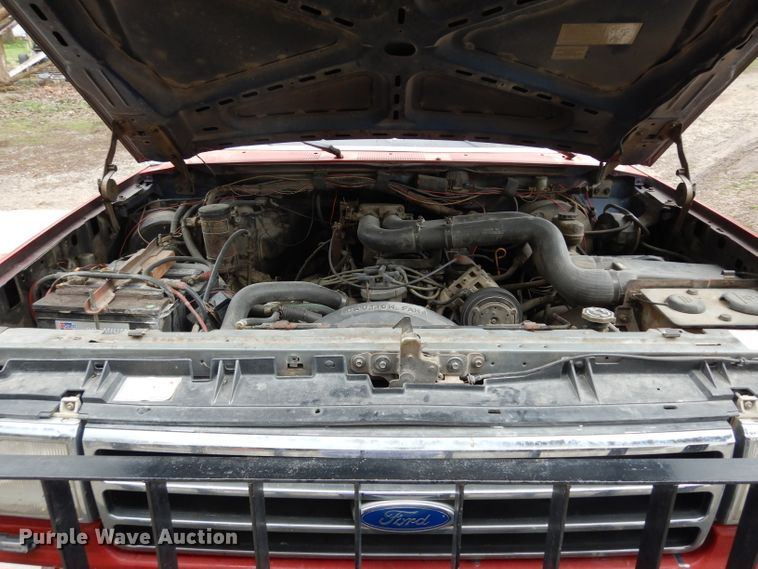 image for item DG6375 1991 Ford F350 XL brush fire truck