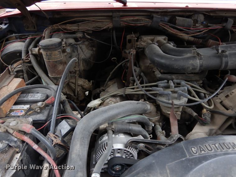 image for item DG6375 1991 Ford F350 XL brush fire truck