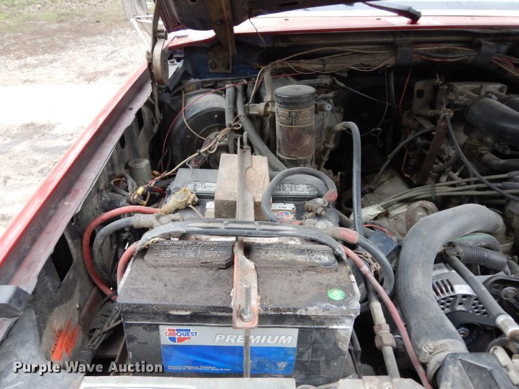 image for item DG6375 1991 Ford F350 XL brush fire truck