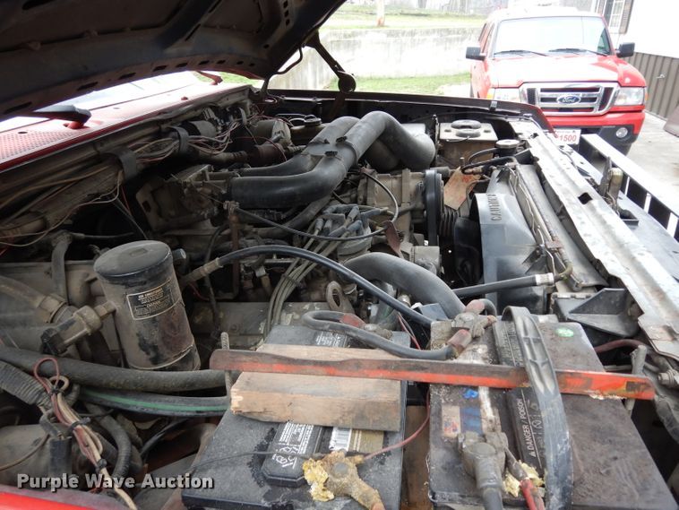 image for item DG6375 1991 Ford F350 XL brush fire truck