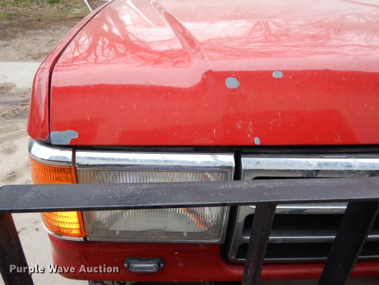 image for item DG6375 1991 Ford F350 XL brush fire truck