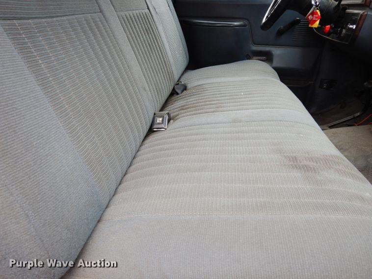 image for item DG6375 1991 Ford F350 XL brush fire truck