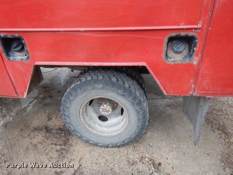 image for item DG6375 1991 Ford F350 XL brush fire truck