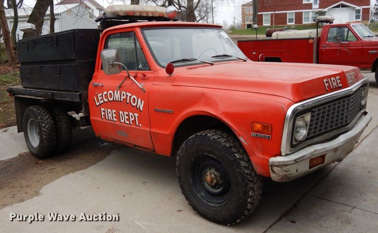 image for item DG6376 1972 Chevrolet Custom 20 brush fire truck