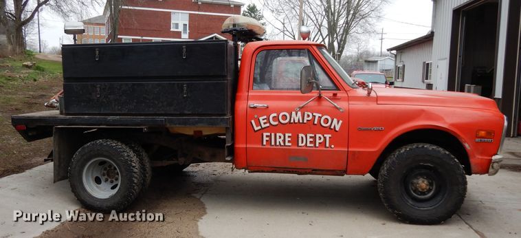 image for item DG6376 1972 Chevrolet Custom 20 brush fire truck