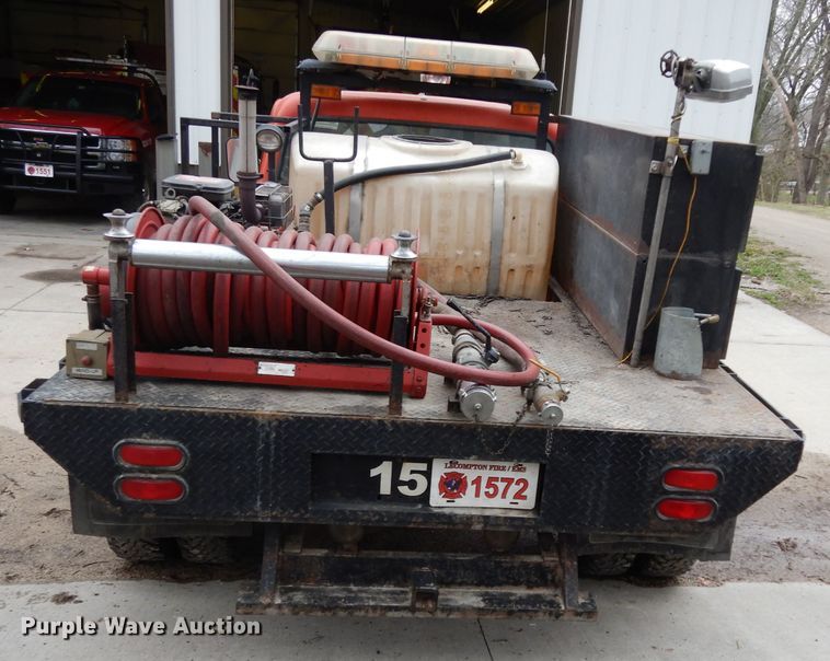 image for item DG6376 1972 Chevrolet Custom 20 brush fire truck