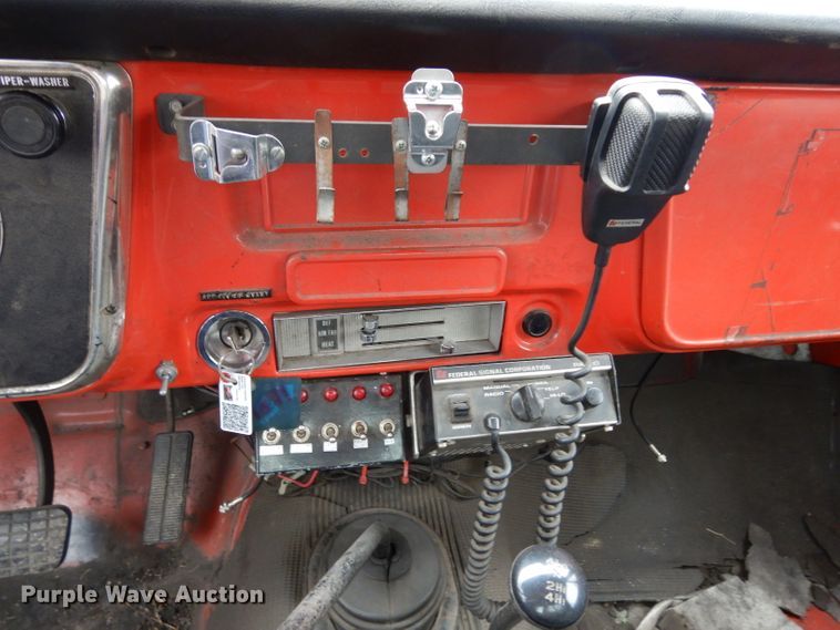 image for item DG6376 1972 Chevrolet Custom 20 brush fire truck