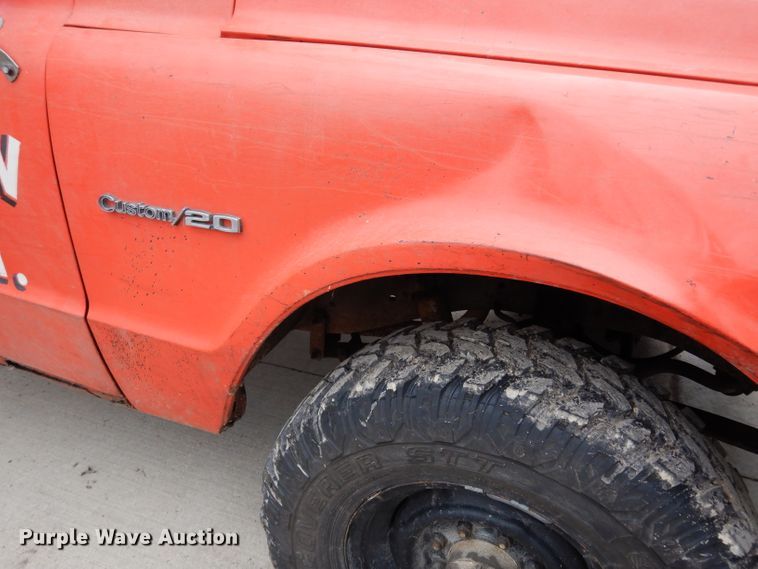 image for item DG6376 1972 Chevrolet Custom 20 brush fire truck