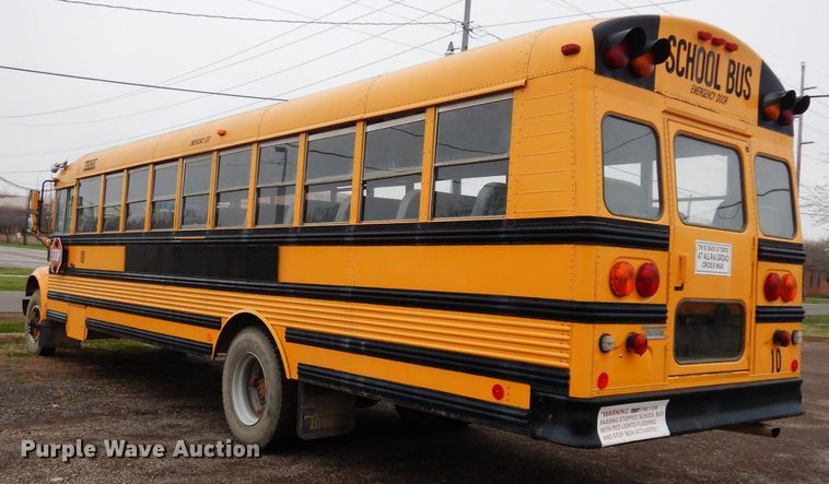 image for item DG6377 1996 International 3800 school bus