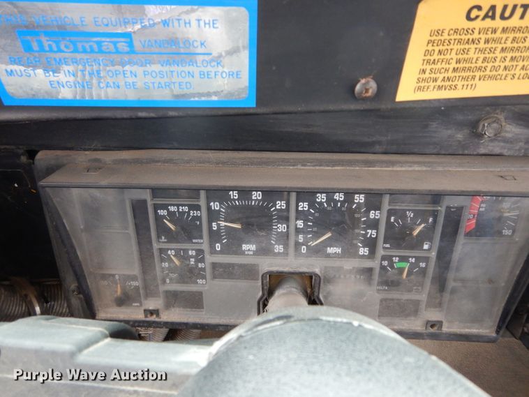 image for item DG6377 1996 International 3800 school bus