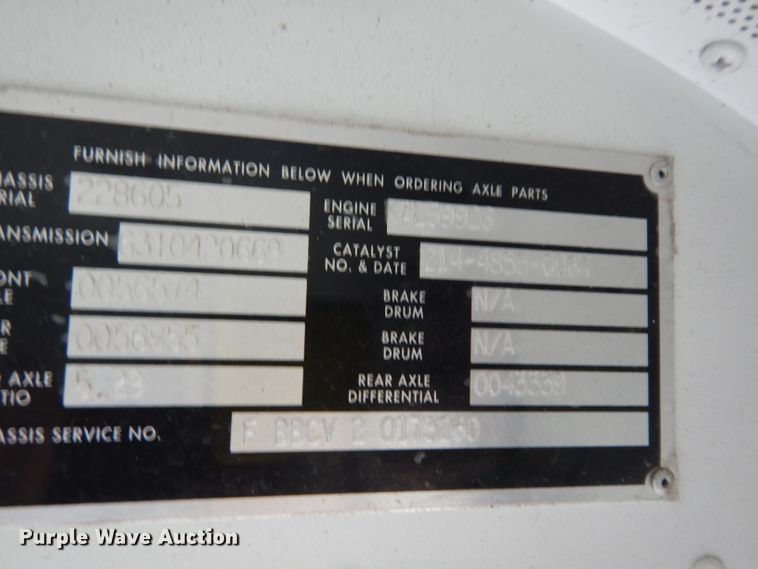 image for item DG6380 2005 Blue Bird Vision school bus