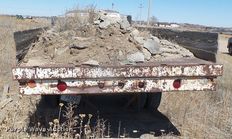 image for item DH4873 1960 Chevrolet C60 flat dump bed truck